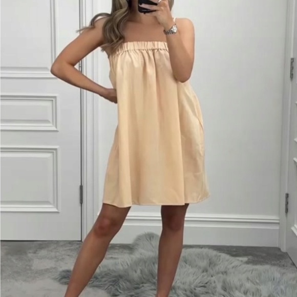 Zara Dresses & Skirts - Zara Linen Blend Mini Dress